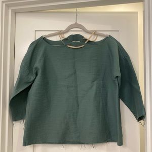 Rachel Comey Cotton slouched top size 6